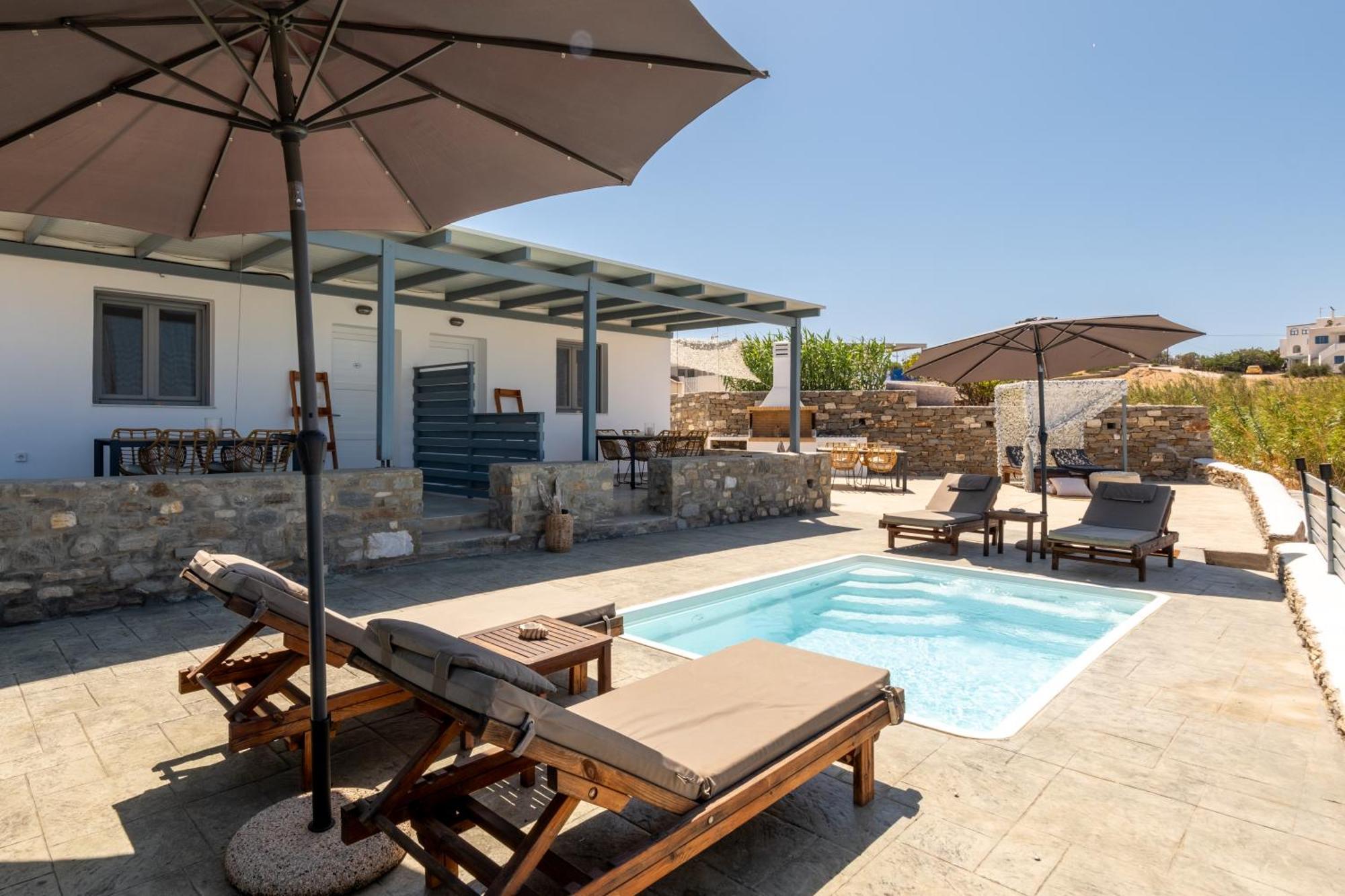 Blue View Villa Apartment #1 With Shared Pool Pounda Buitenkant foto