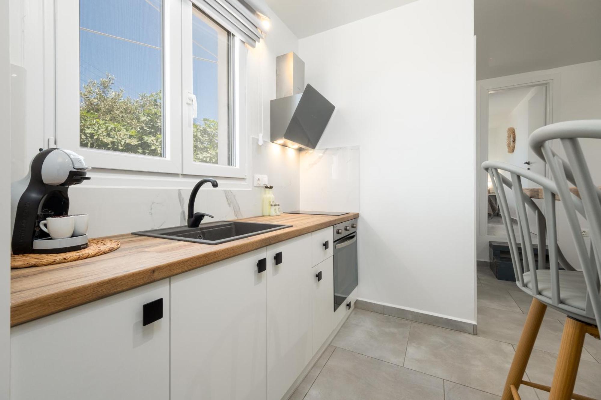 Blue View Villa Apartment #1 With Shared Pool Pounda Buitenkant foto