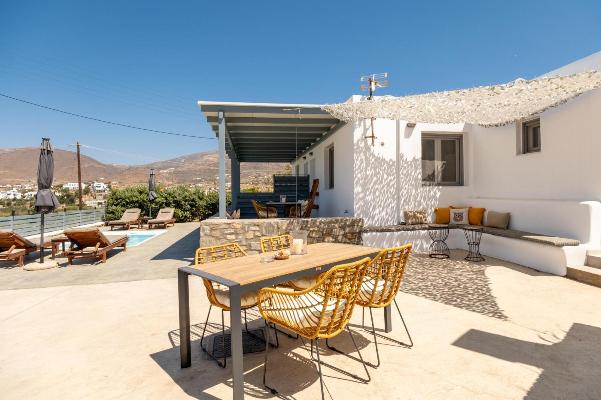 Blue View Villa Apartment #1 With Shared Pool Pounda Buitenkant foto